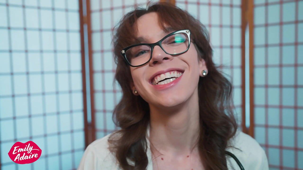 Cum Donation Trans Doctor's German JOI (with Subtitles)